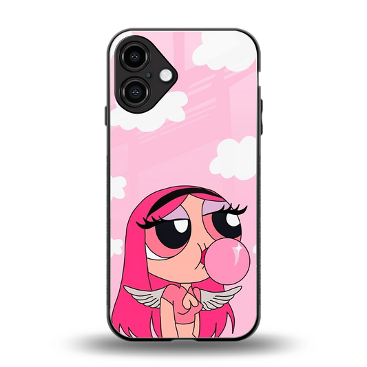 Pinktastic Chic back phone cover | glass case for iphone 16 plus