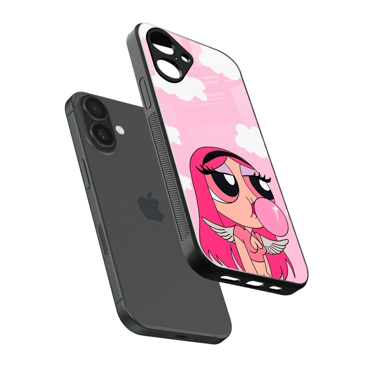 Pinktastic Chic Phone Case for Iphone 16 | Glass Case