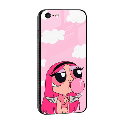 Pinktastic Chic sleek iphone 6s plus cover with tempered glass back and TPU edges