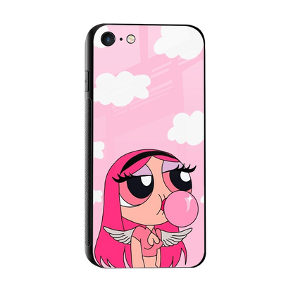Pinktastic Chic sleek iphone 7 cover with tempered glass back and TPU edges