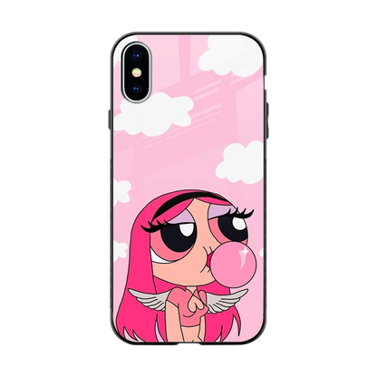 Pinktastic Chic back phone cover | glass case for iphone xs
