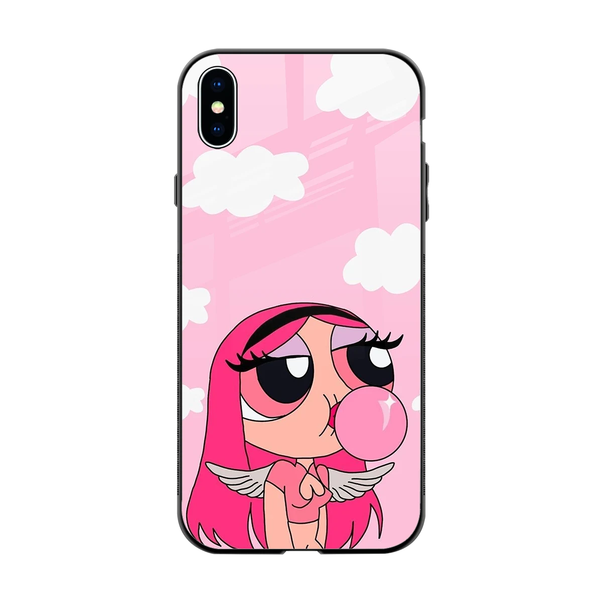 Pinktastic Chic back phone cover | glass case for iphone xs max