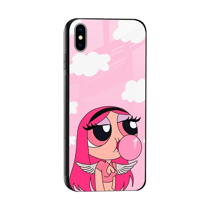 Pinktastic Chic sleek iphone xs max cover with tempered glass back and TPU edges