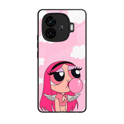 Pinktastic Chic back phone cover | glass case for iqoo neo 10r 5g