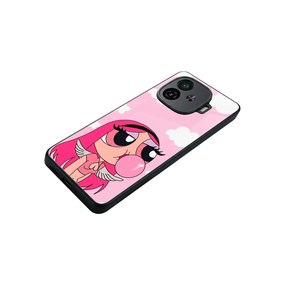Pinktastic Chic stylish phone case for iqoo neo 10r 5g | glossy glass and slim fit