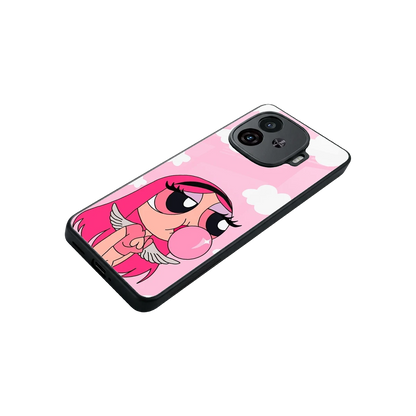 Pinktastic Chic stylish phone case for iqoo neo 10r 5g | glossy glass and slim fit