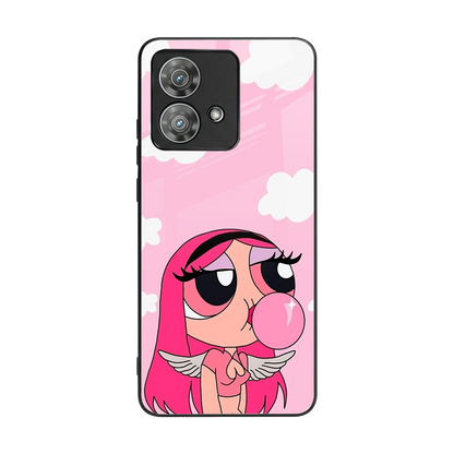 Pinktastic Chic back phone cover | glass case for motorola edge 40 neo 5g
