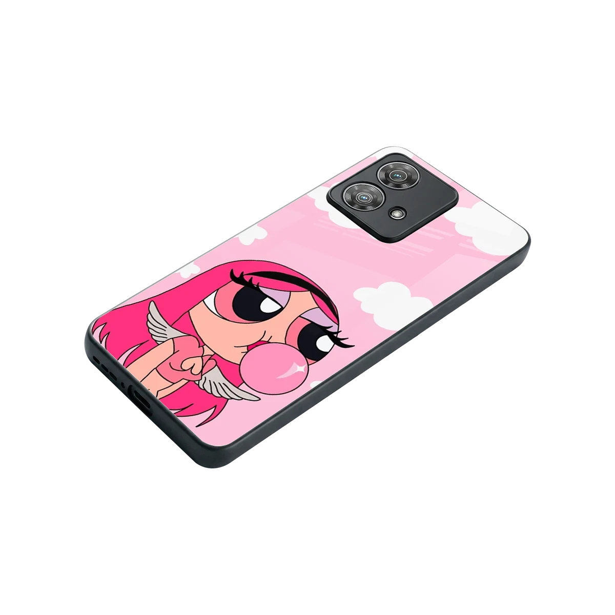 Pinktastic Chic stylish phone case for motorola edge 40 neo 5g | glossy glass and slim fit