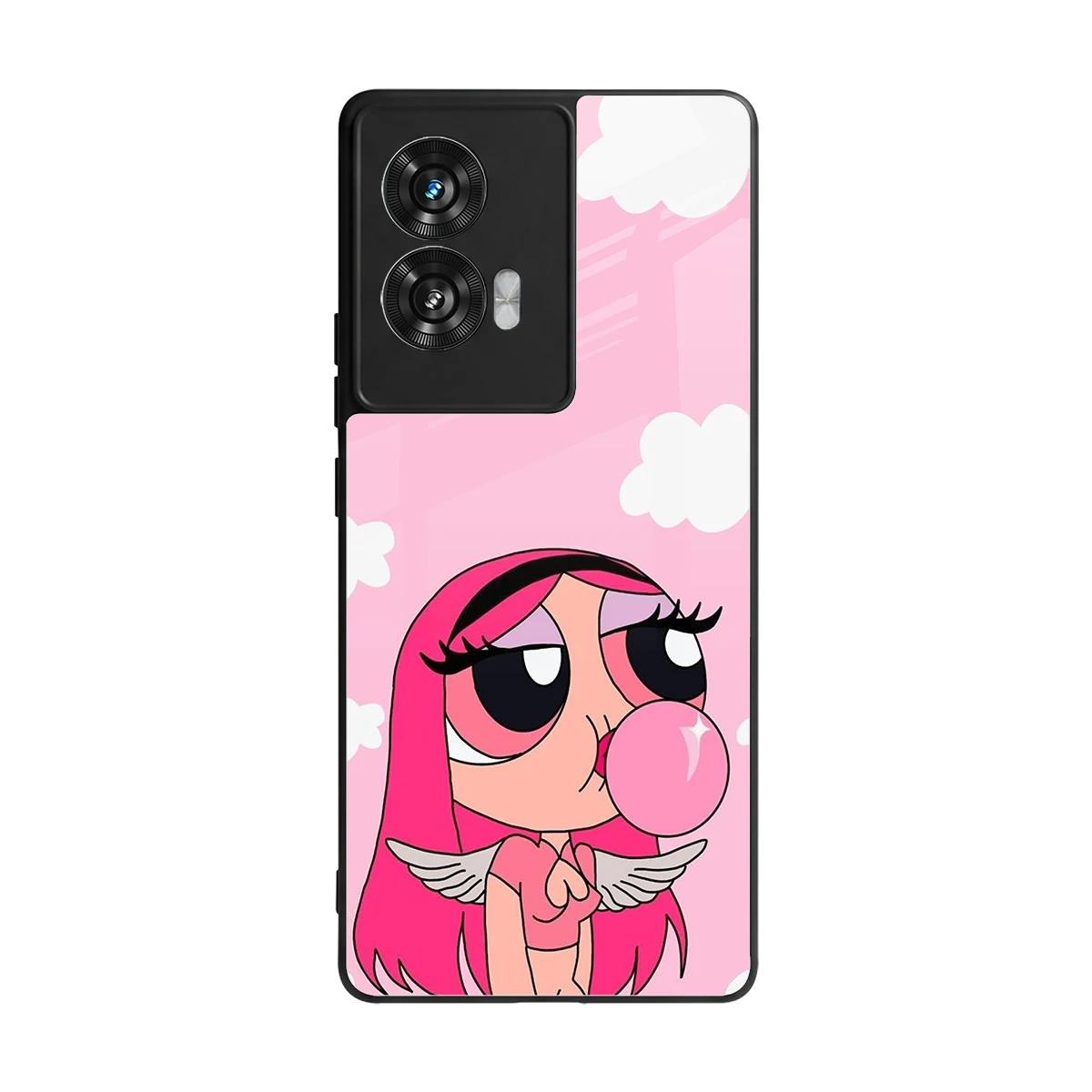 Pinktastic Chic back phone cover | glass case for motorola edge 50 fusion