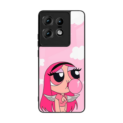 Pinktastic Chic back phone cover | glass case for motorola edge 50 pro