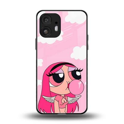 Pinktastic Chic back phone cover | glass case for nothing phone 2