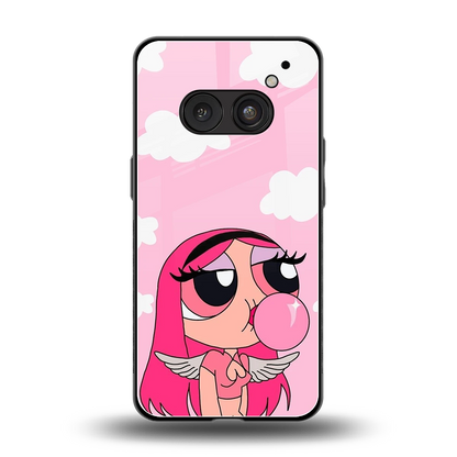Pinktastic Chic back phone cover | glass case for nothing phone 2a plus