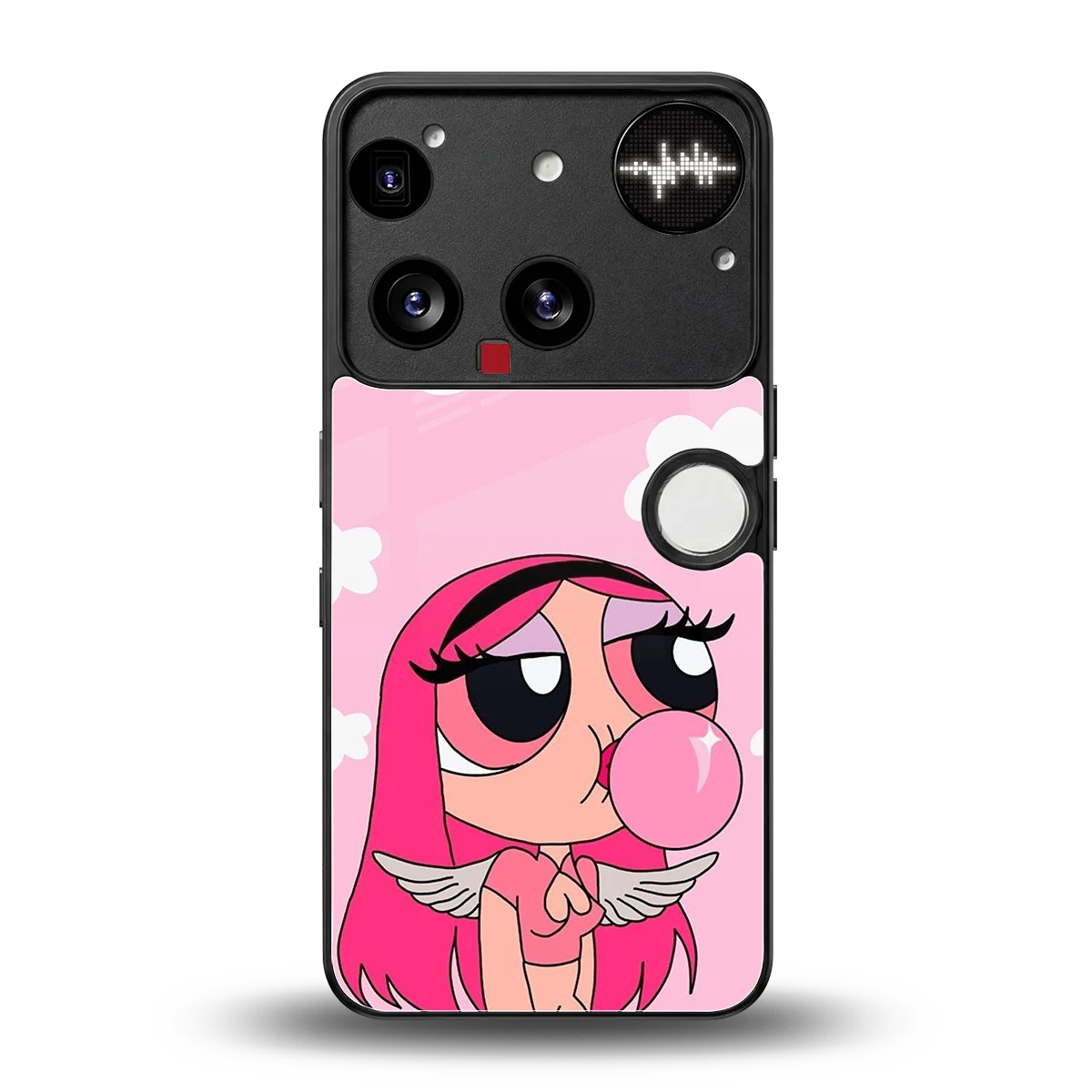 Pinktastic Chic back phone cover | glass case for nothing phone 3