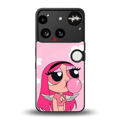 Pinktastic Chic back phone cover | glass case for nothing phone 3