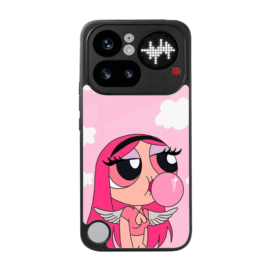 Pinktastic Chic back phone cover | glass case for nothing phone 4a pro