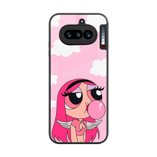 Pinktastic Chic back phone cover | glass case for nothing phone 4a