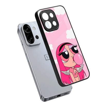 Pinktastic Chic sleek oneplus 13s cover with tempered glass back and TPU edges