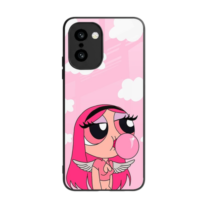 Pinktastic Chic back phone cover | glass case for oneplus 15r
