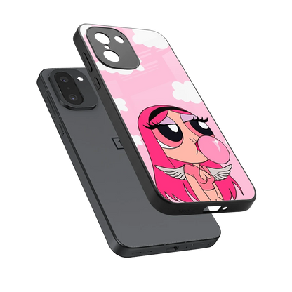 Pinktastic Chic sleek oneplus 15r cover with tempered glass back and TPU edges