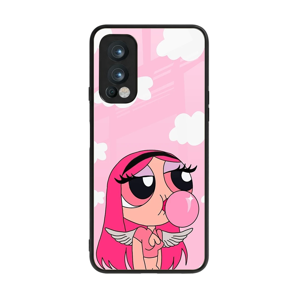 Pinktastic Chic back phone cover | glass case for oneplus nord 2