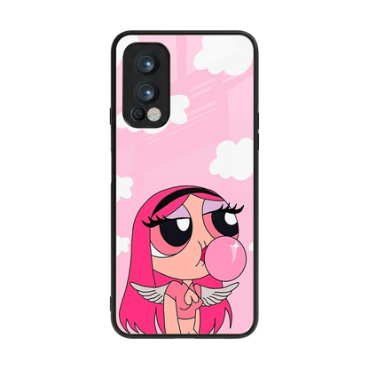 Pinktastic Chic back phone cover | glass case for oneplus nord 2