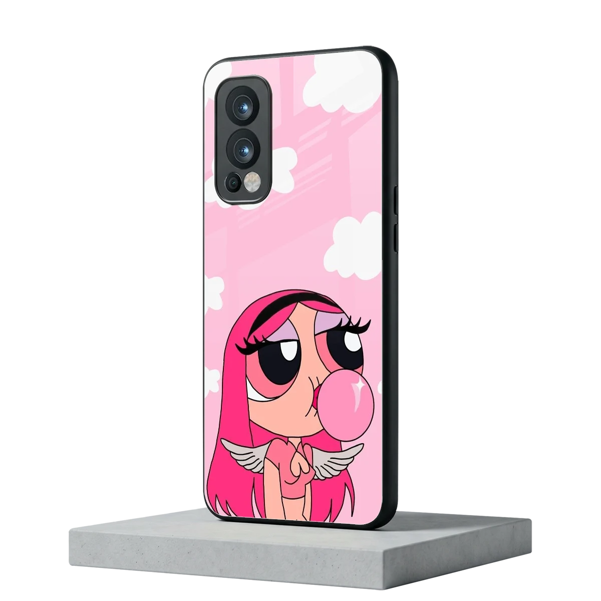 Pinktastic Chic oneplus nord 2 mobile cover | shockproof glass phone case
