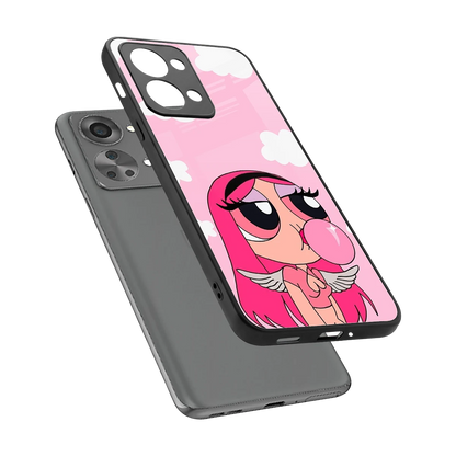 Pinktastic Chic sleek oneplus nord 2t cover with tempered glass back and TPU edges