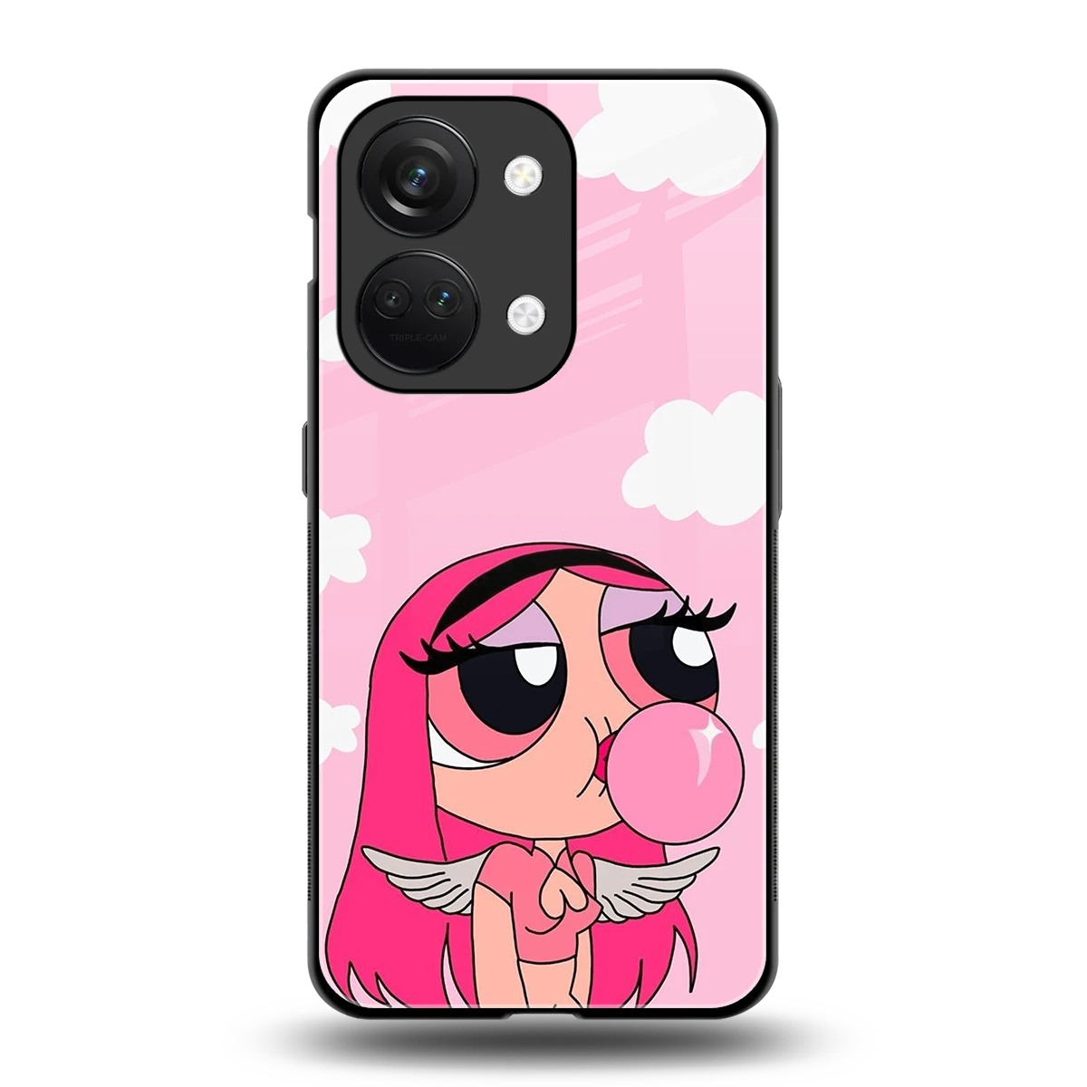 Pinktastic Chic back phone cover | glass case for oneplus nord 3