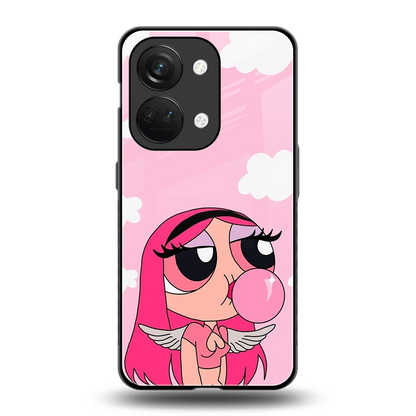 Pinktastic Chic back phone cover | glass case for oneplus nord 3