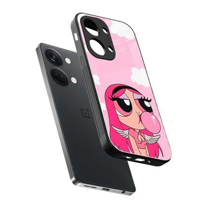 Pinktastic Chic sleek oneplus nord 3 cover with tempered glass back and TPU edges