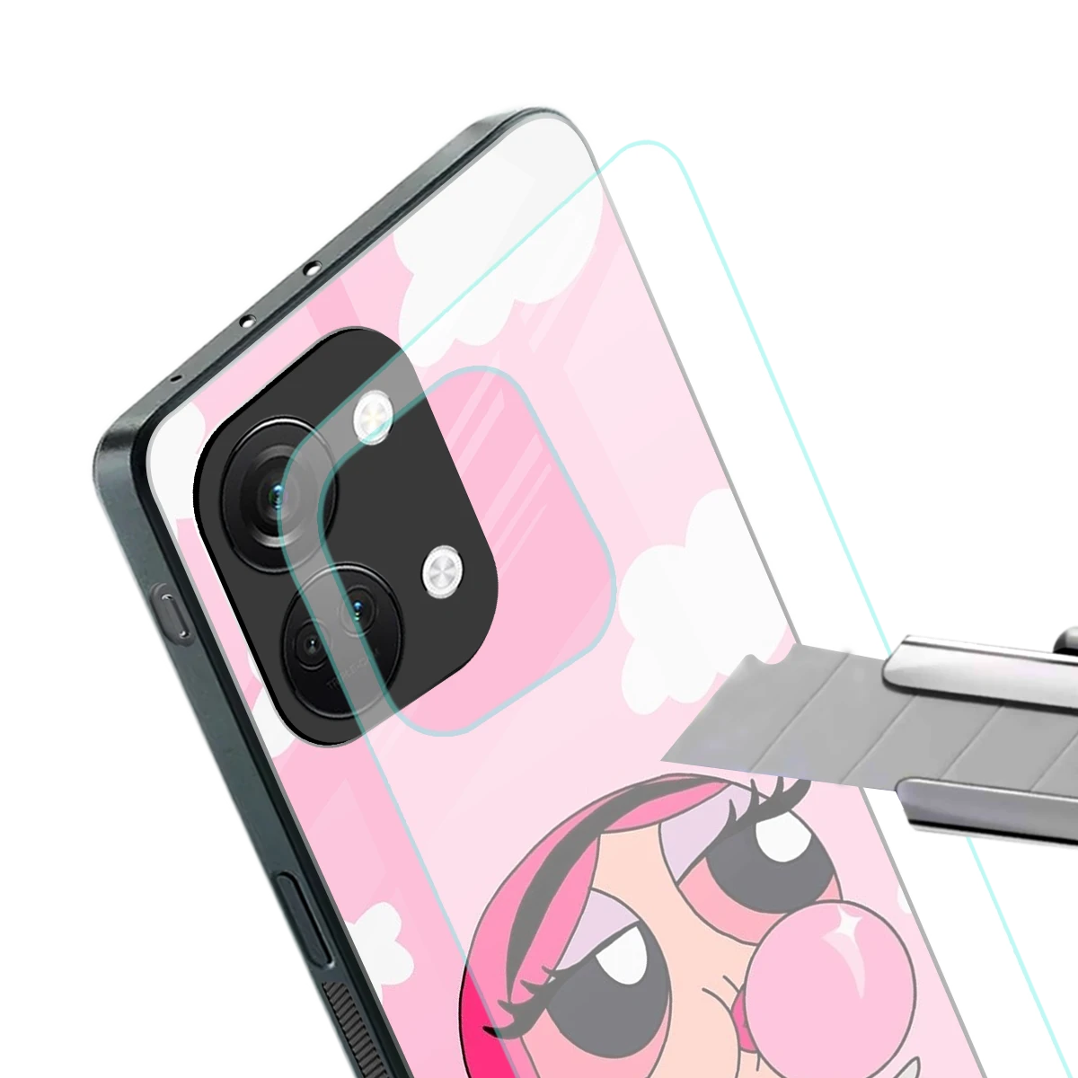 Pinktastic Chic stylish phone case for oneplus nord 3 | glossy glass and slim fit