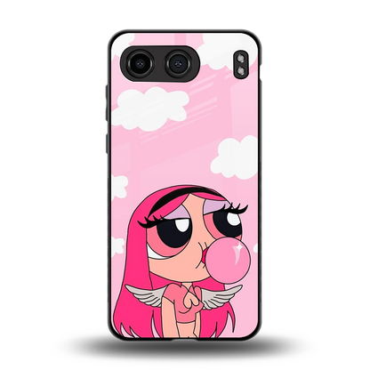 Pinktastic Chic back phone cover | glass case for oneplus nord 4