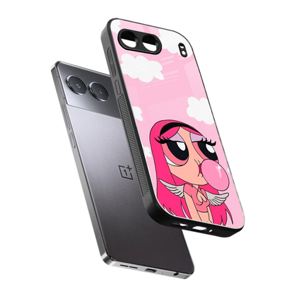 Pinktastic Chic sleek oneplus nord 4 cover with tempered glass back and TPU edges