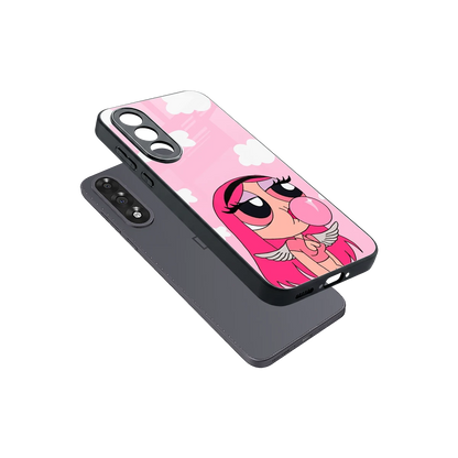Pinktastic Chic sleek oneplus nord 5 cover with tempered glass back and TPU edges