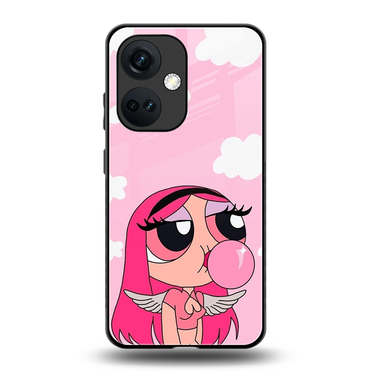 Pinktastic Chic back phone cover | glass case for oneplus nord ce 3