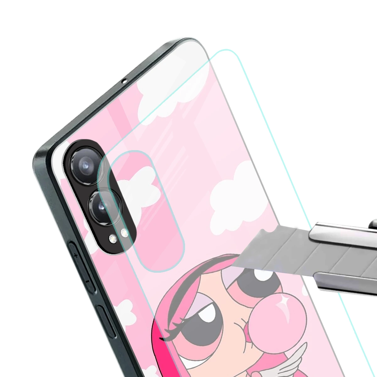 Pinktastic Chic stylish phone case for oneplus nord ce 4 lite | glossy glass and slim fit