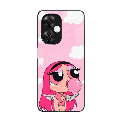 Pinktastic Chic back phone cover | glass case for oneplus nord ce 3 lite