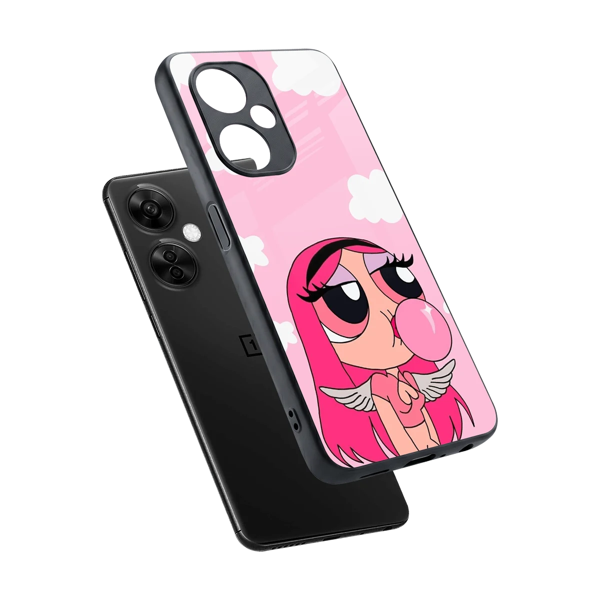 Pinktastic Chic sleek oneplus nord ce 3 lite cover with tempered glass back and TPU edges