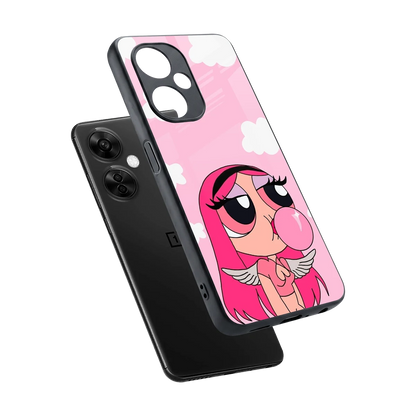 Pinktastic Chic sleek oneplus nord ce 3 lite cover with tempered glass back and TPU edges