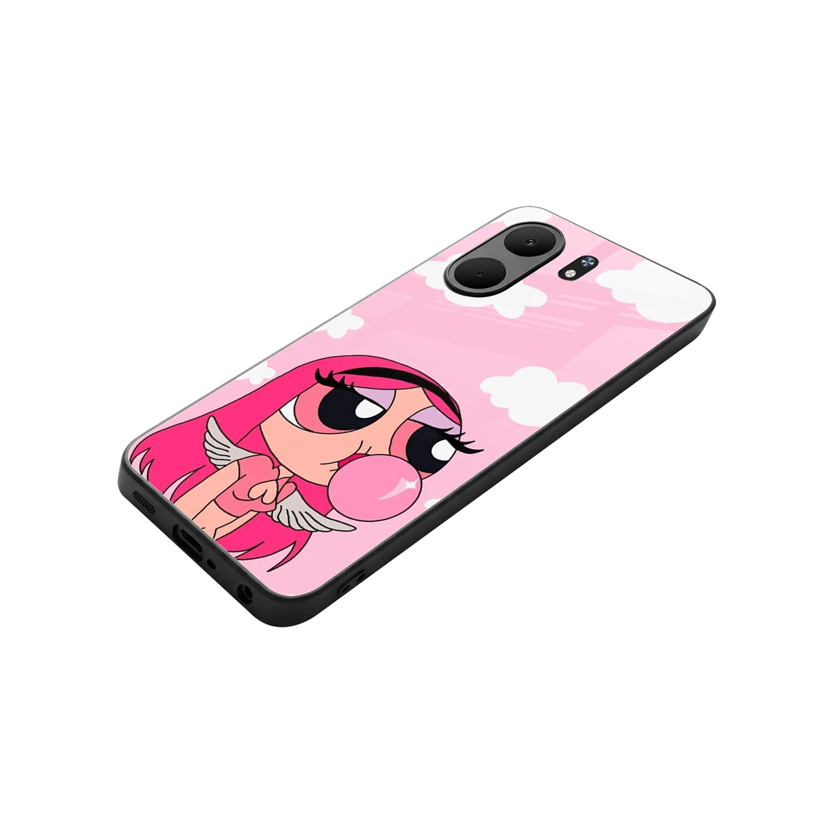 Pinktastic Chic stylish phone case for oppo a5x 5g | glossy glass and slim fit