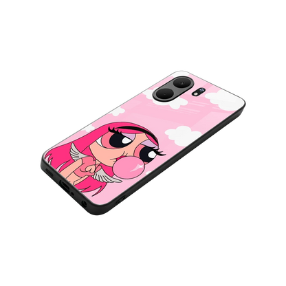 Pinktastic Chic stylish phone case for oppo a5x 5g | glossy glass and slim fit