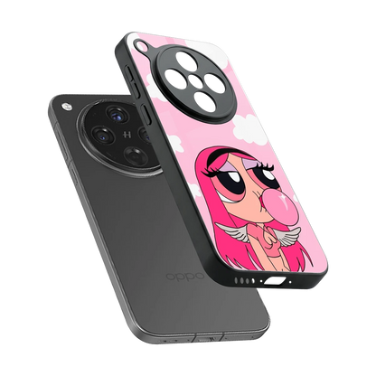 Pinktastic Chic sleek oppo find x8 cover with tempered glass back and TPU edges