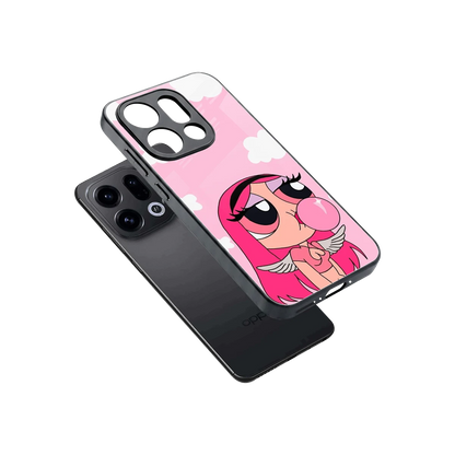 Pinktastic Chic sleek oppo find x9 cover with tempered glass back and TPU edges