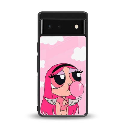 Pinktastic Chic back phone cover | glass case for google pixel 6