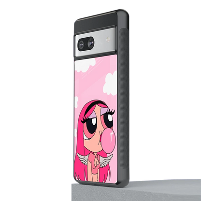 Pinktastic Chic stylish phone case for google pixel 7 | glossy glass and slim fit