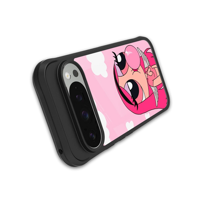 Pinktastic Chic stylish phone case for google pixel 9 pro xl | glossy glass and slim fit