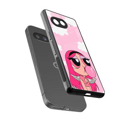 Pinktastic Chic sleek google pixel 10a cover with tempered glass back and TPU edges