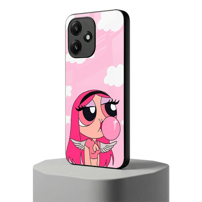 Pinktastic Chic redmi 12 5g mobile cover | shockproof glass phone case