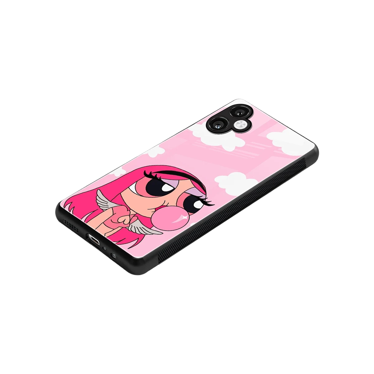 Pinktastic Chic stylish phone case for samsung galaxy a06 5g | glossy glass and slim fit