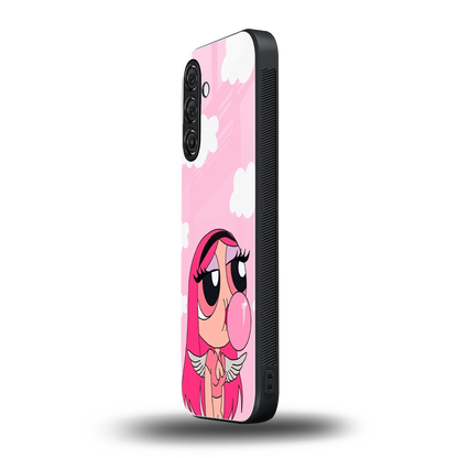 Pinktastic Chic samsung galaxy m35 5g mobile cover | shockproof glass phone case